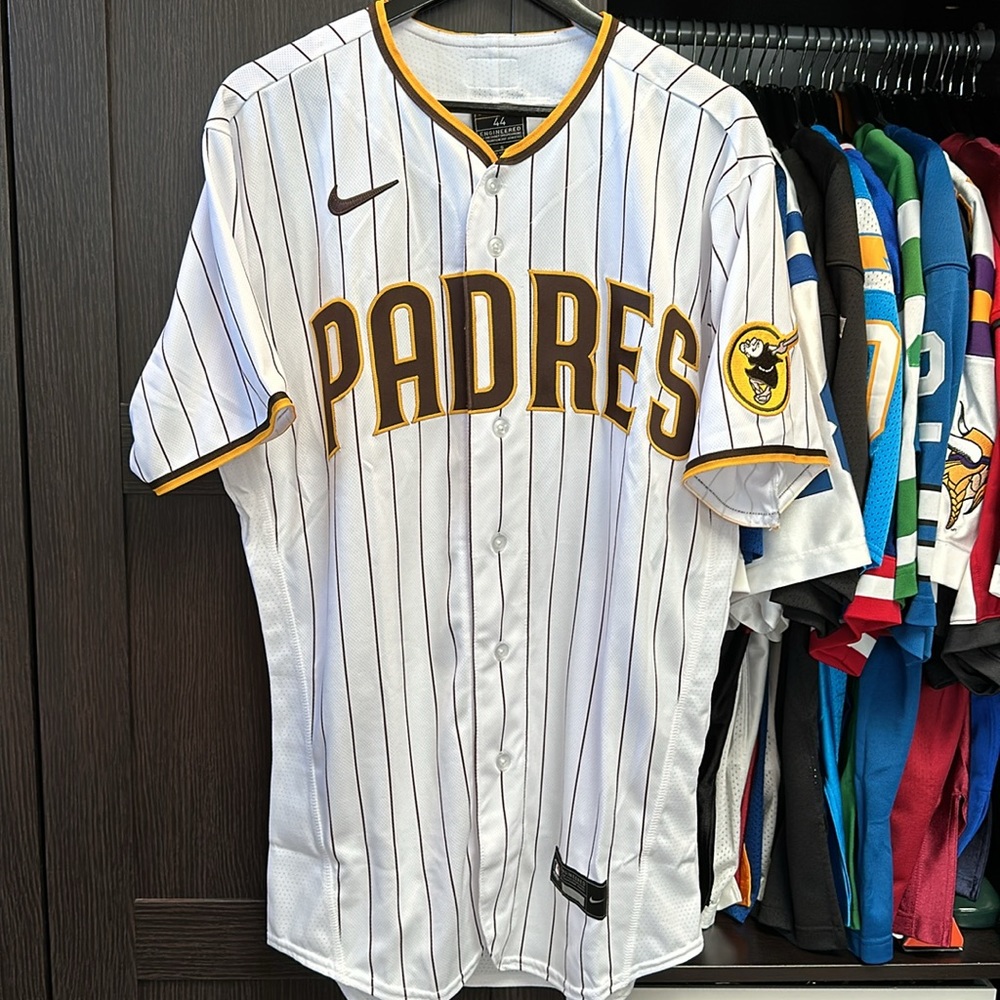 Fernando Tatís Jr. San Diego Padres Nike Home Authentic MLB Jersey - White/Brown
